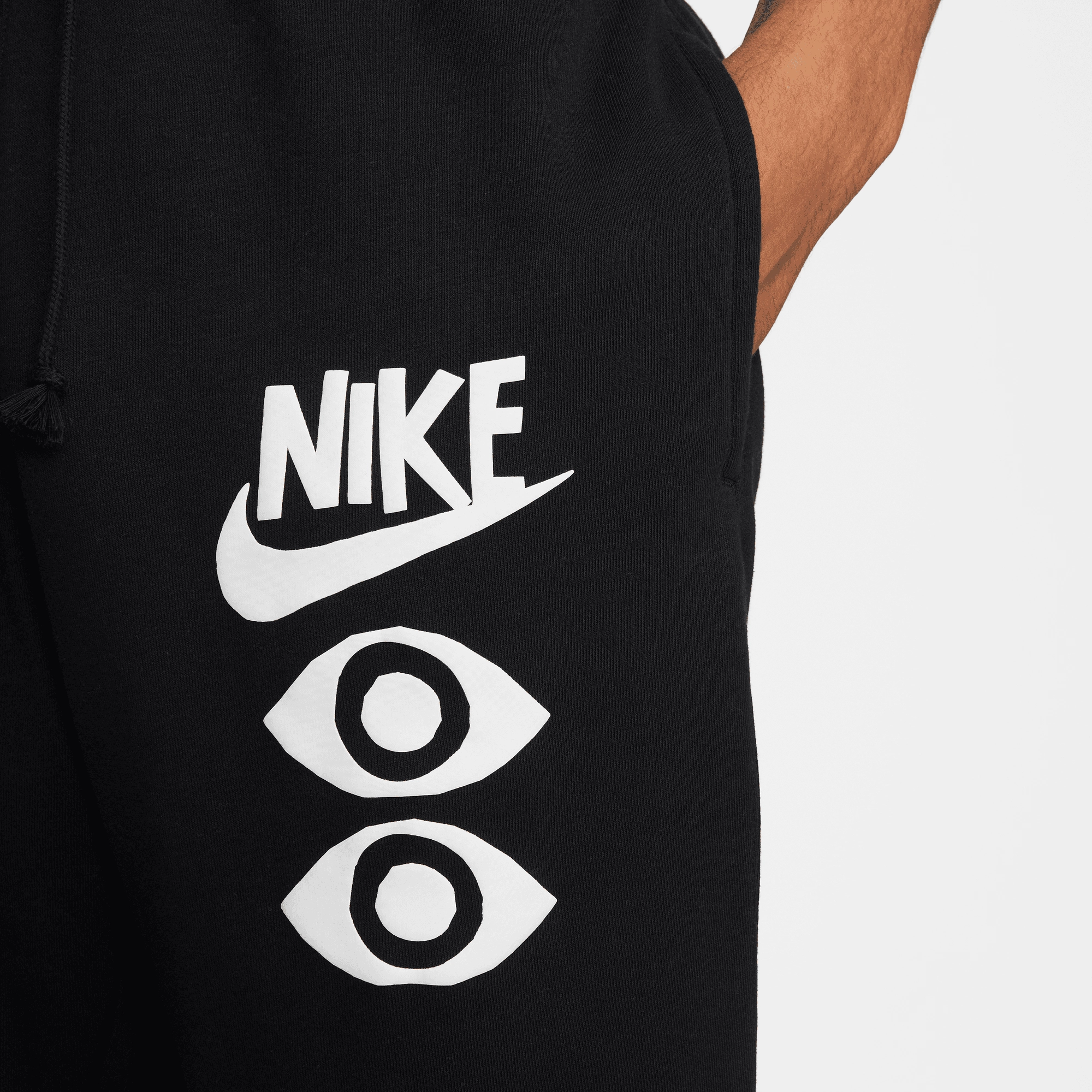 Relaxed Design Nike Sportwear French Terry Sweatpants 'Black'