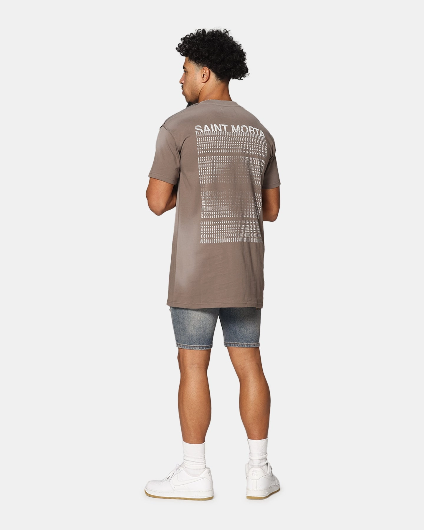 regular but not boring Saint Morta Void Lafayette T-Shirt Sunfade Brown