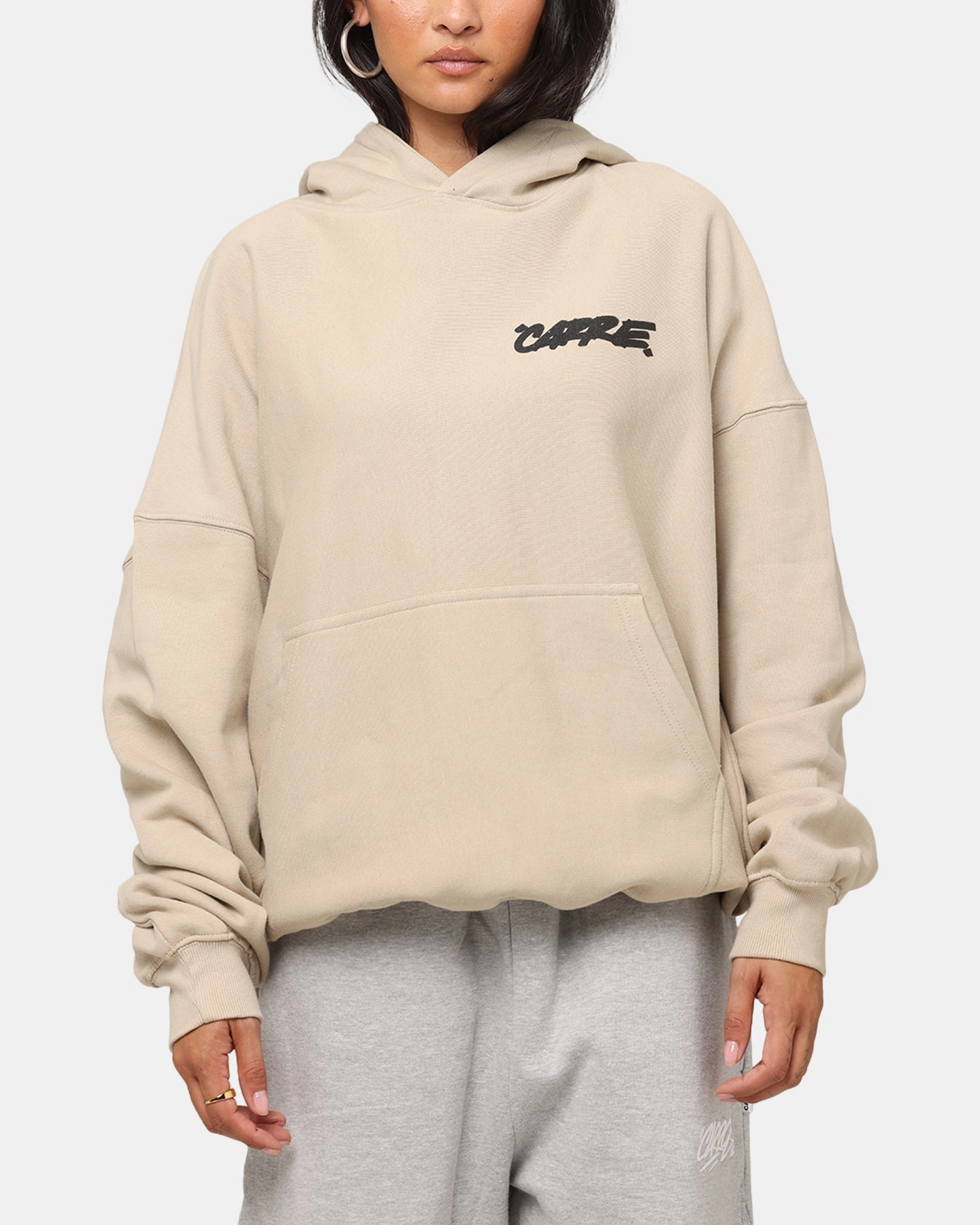 Carre Passport Hoodie Stone Advocate Merchandise