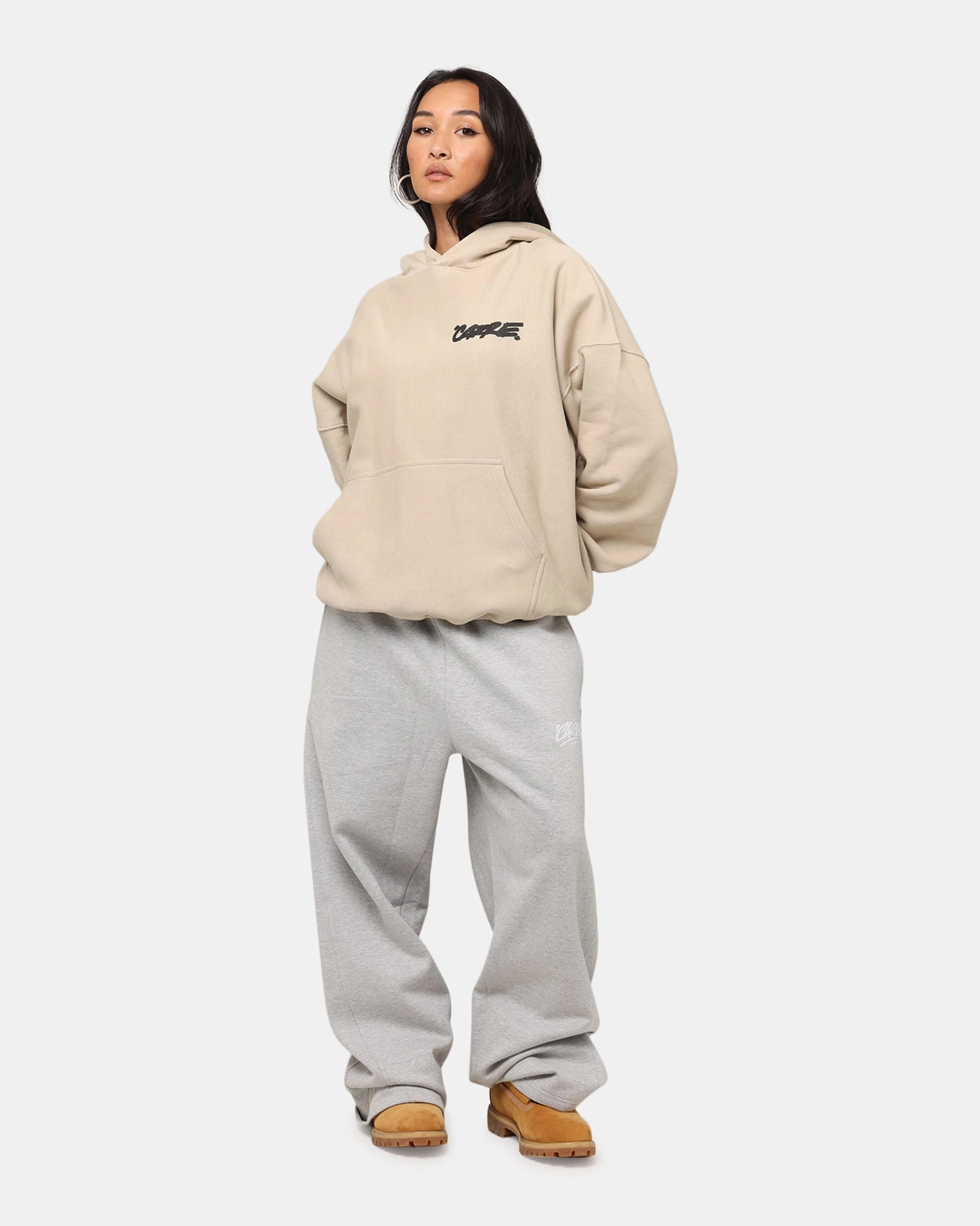 Urban Carre Passport Hoodie Stone