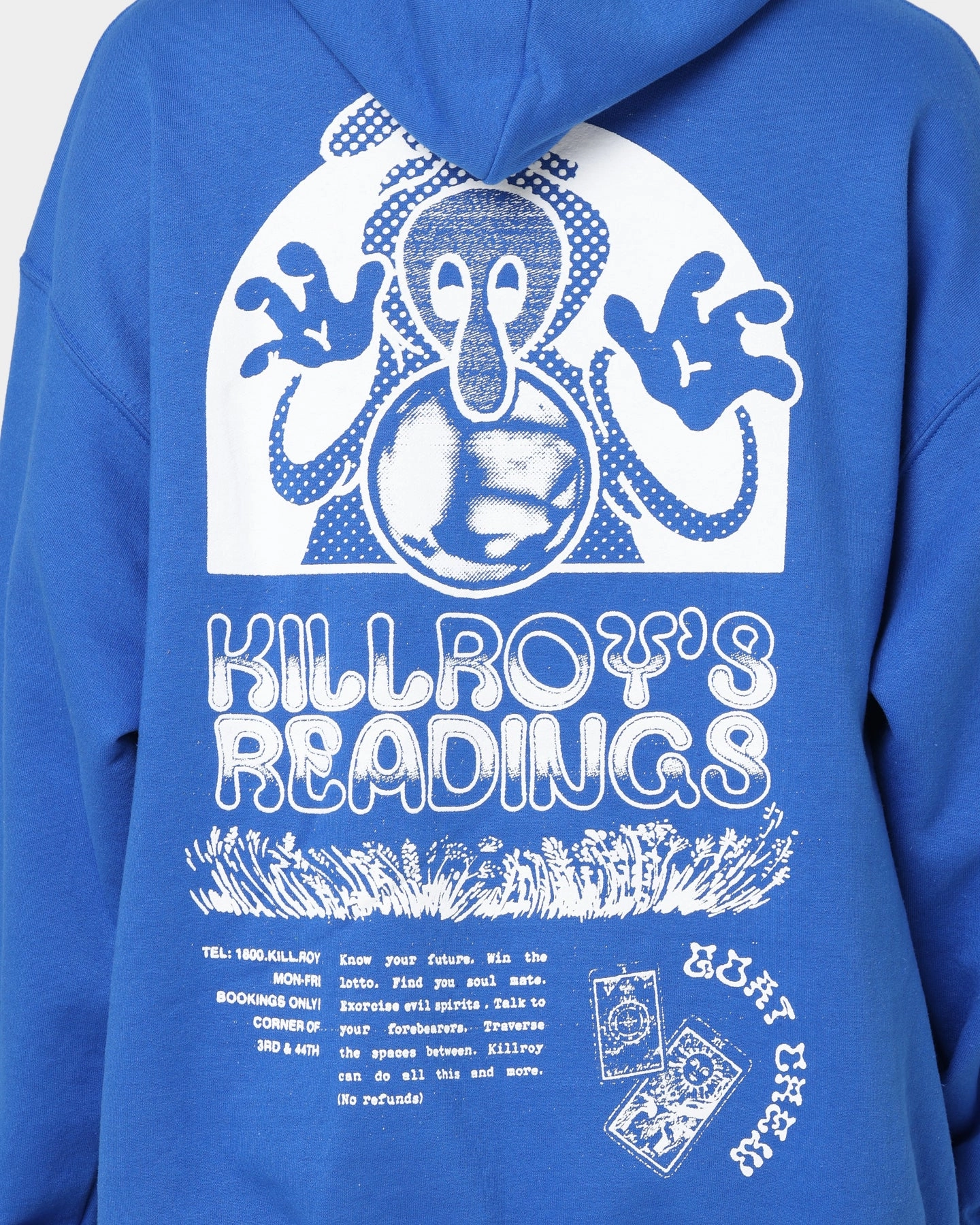 Booking Goat Crew Kilroy Hoodie Blue