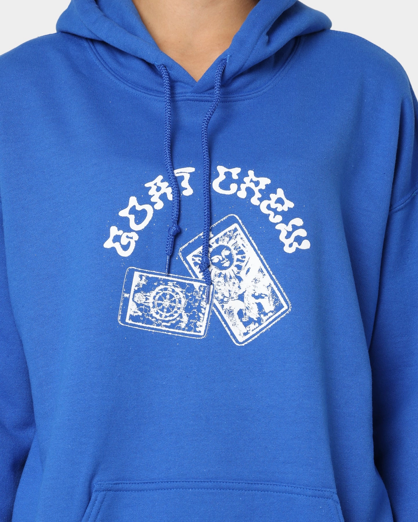 Receipt Goat Crew Kilroy Hoodie Blue