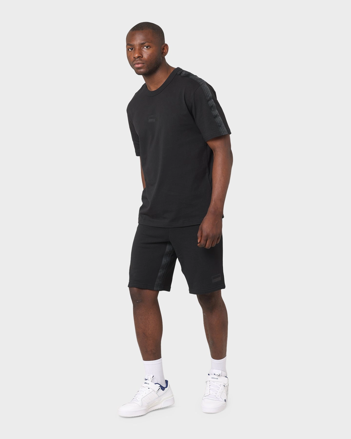 Camouflage Pattern Adidas R.Y.V. Shorts Black