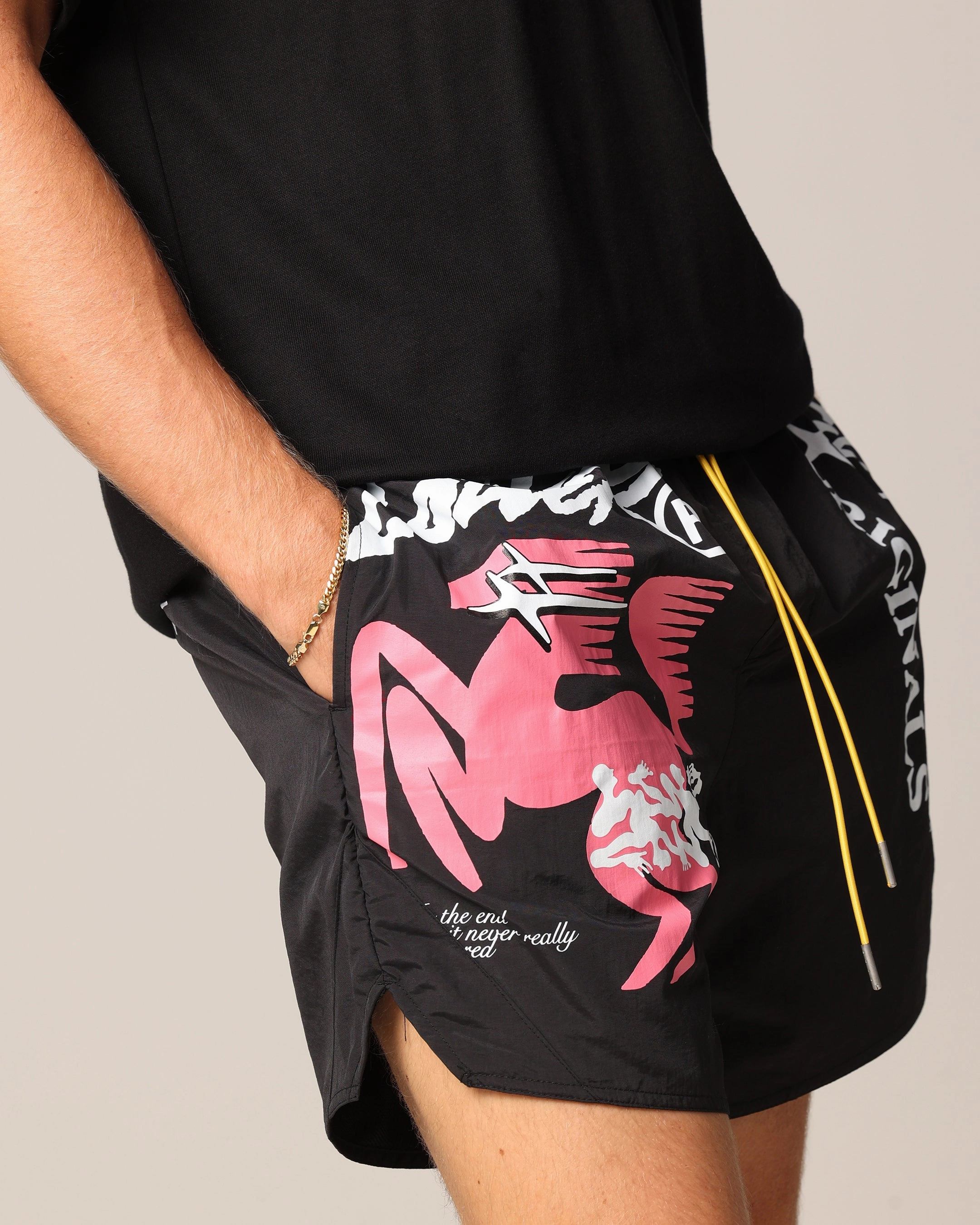 Loiter Rodeo Walk Shorts Black Blazer Anniversary Gift