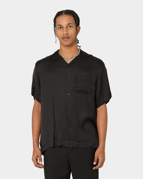 Honor The Gift Century Camp Button Up Shirt Black Festive Look Trendsetter Choice