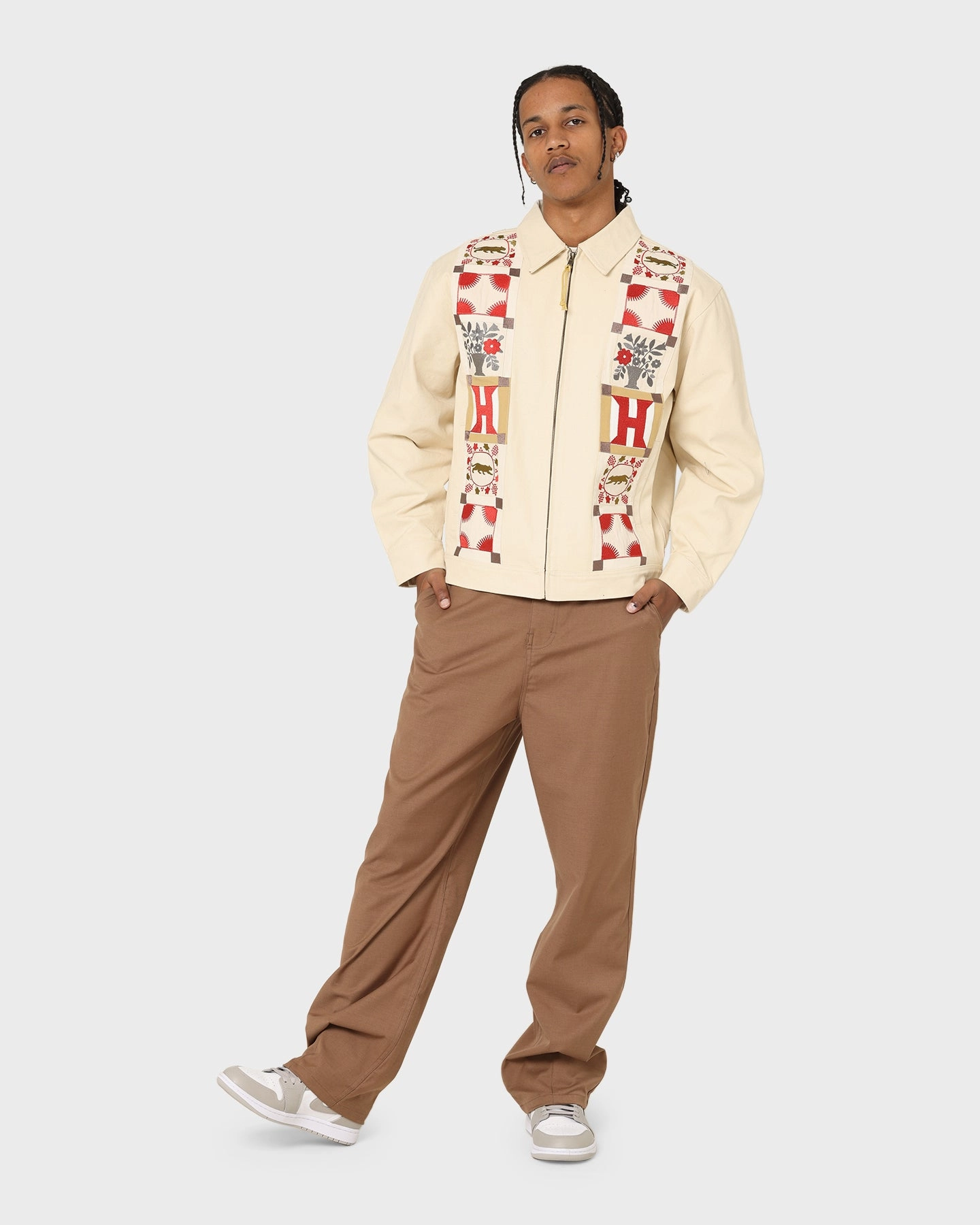 Lightweight Outerwear Protective Layer Honor The Gift Hawthorne Jacket Cream