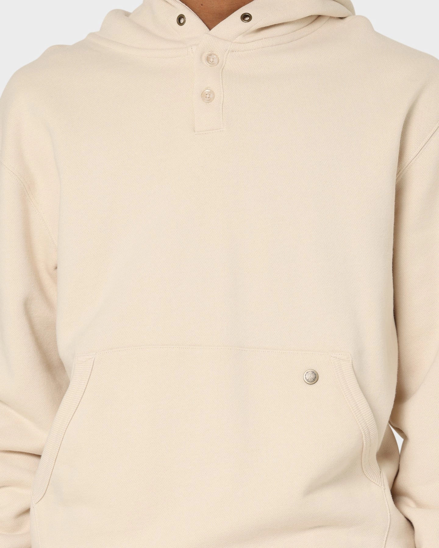 Honor The Gift Noble Hoodie Cream Abrasion Resistant Finish Lockdown Hood Toggle