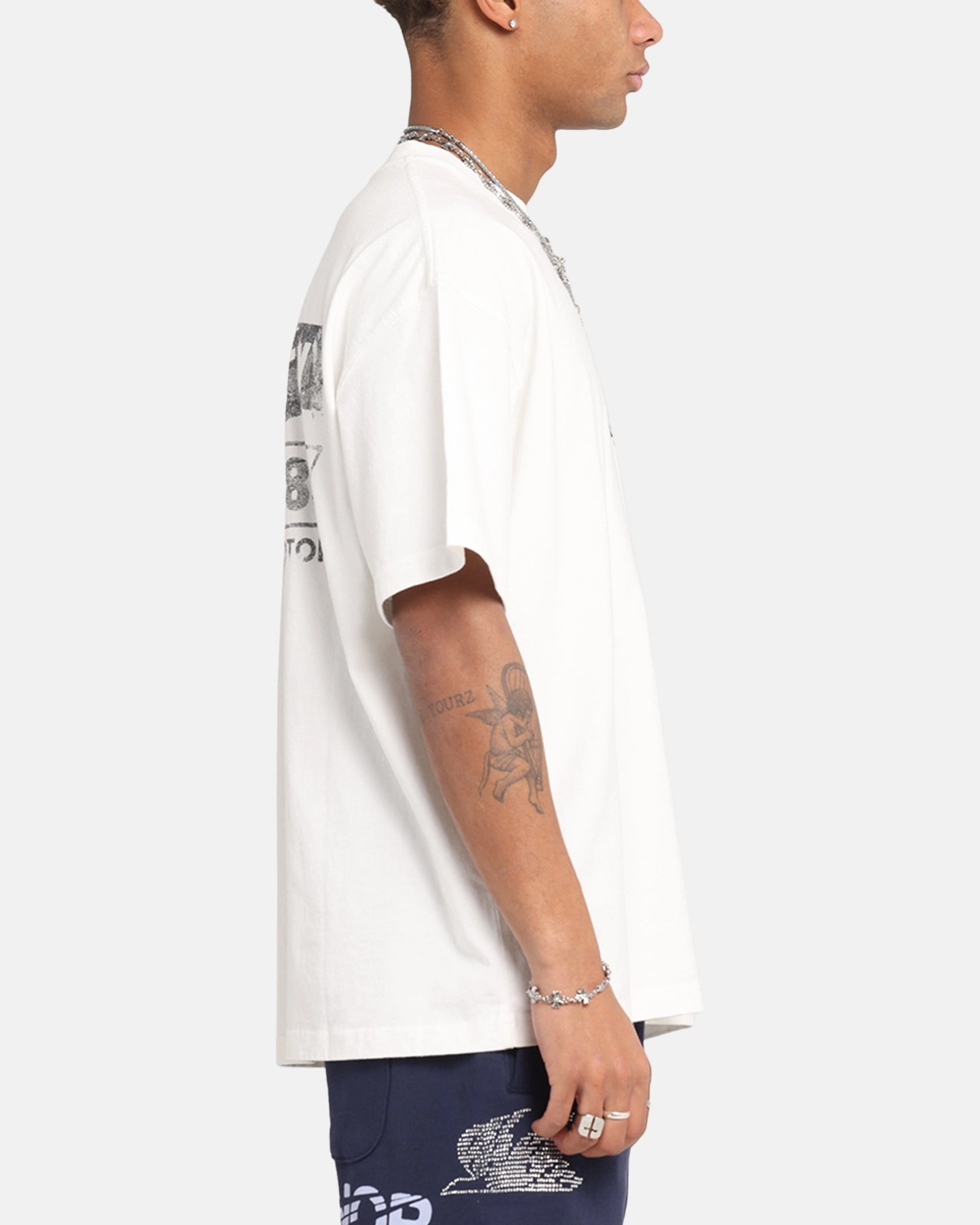 Outdoor Sports Honor The Gift Vintage Oil T-Shirt White