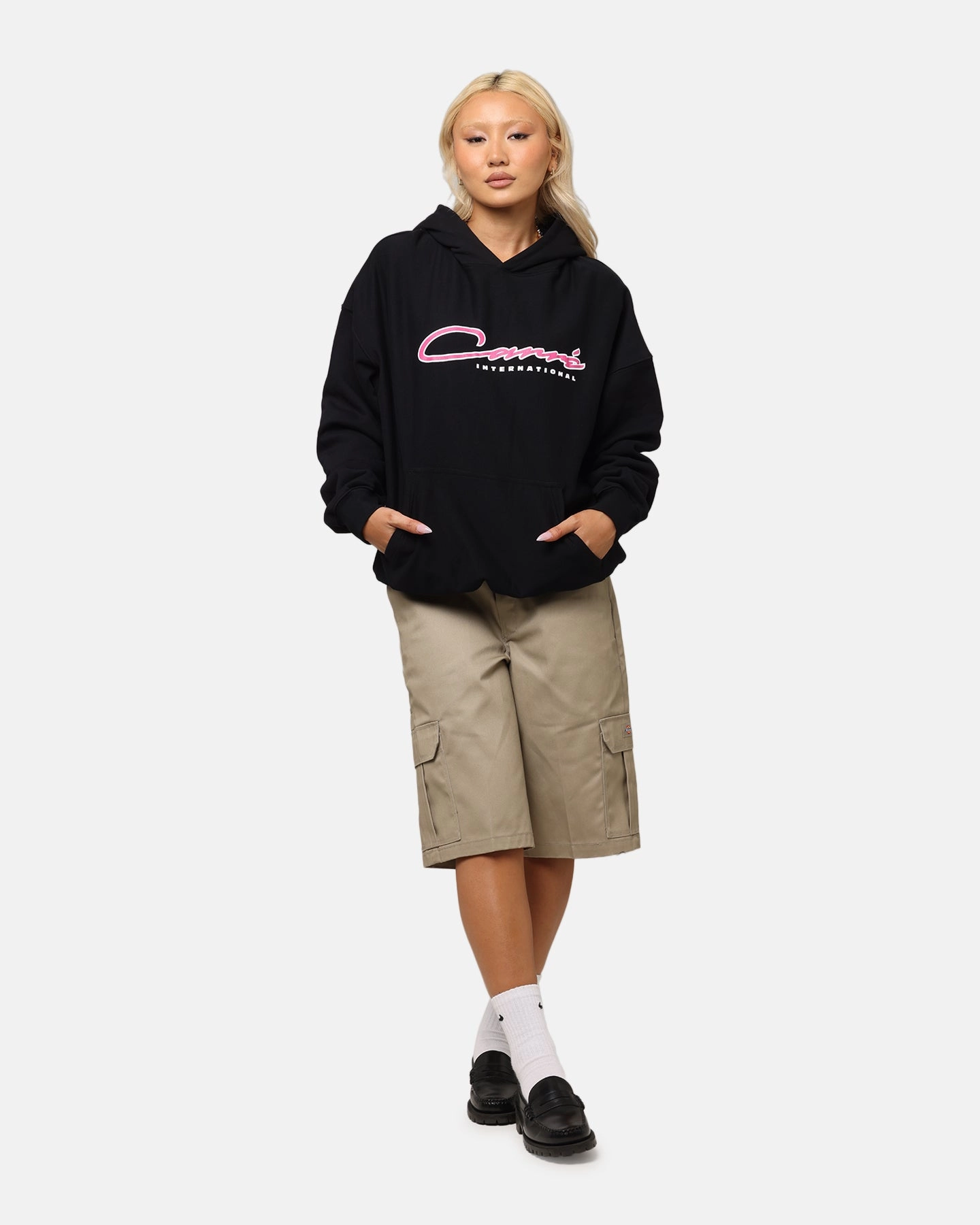 Gallery Carre Race Script Hoodie Black