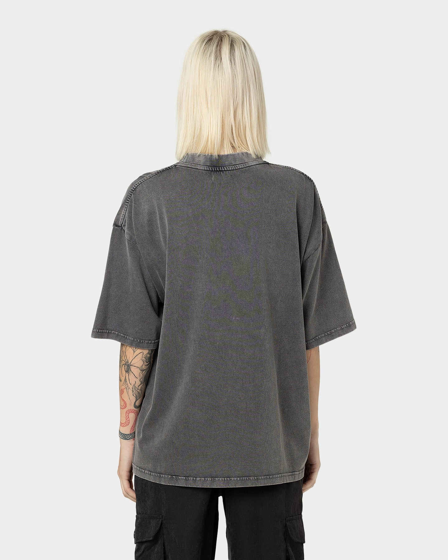 Classic Style Trend 404 Pegasus Vintage T-Shirt Charcoal