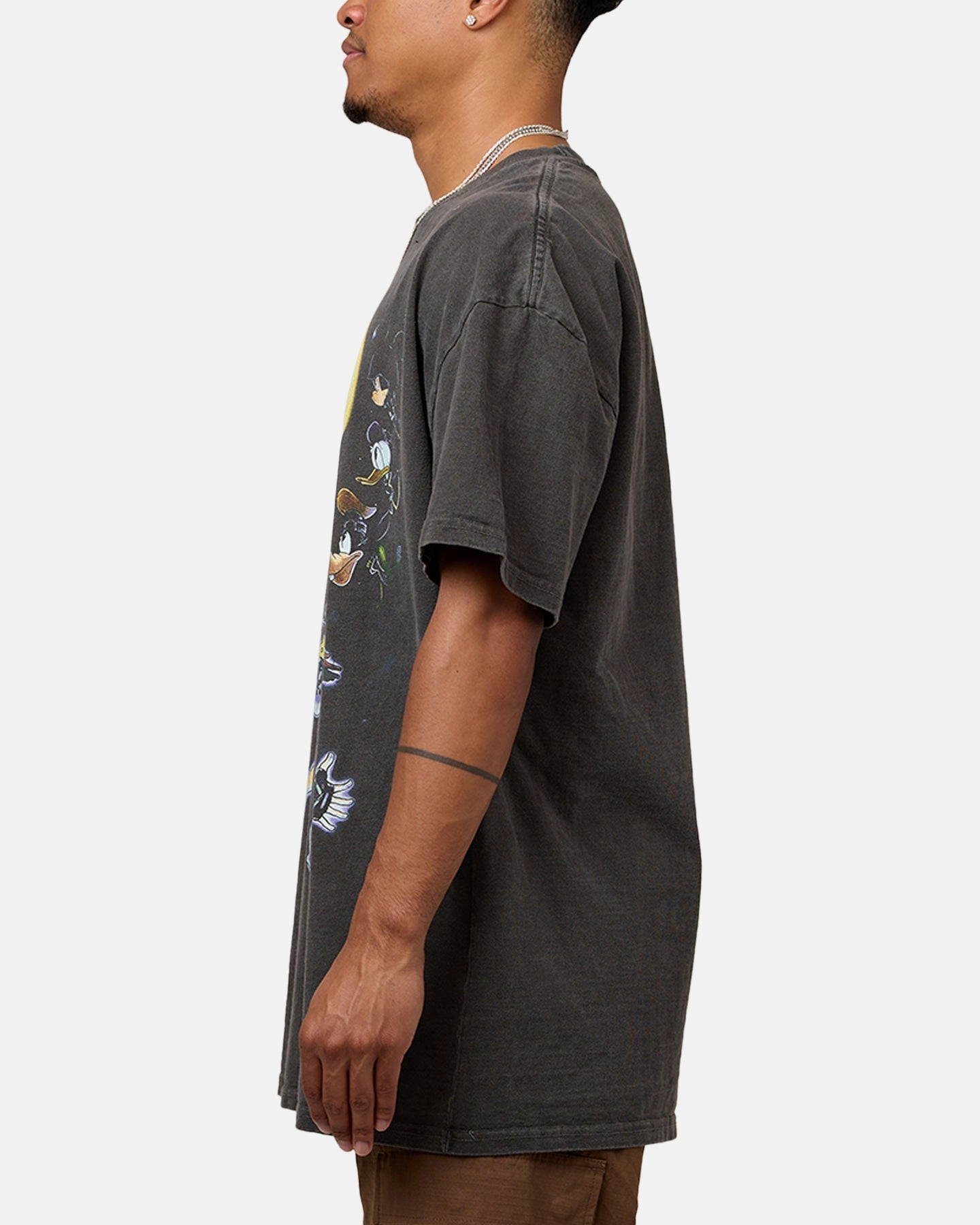 Goat Crew X Kingdom Hearts T-Shirt Black Wash Lightweight Design
