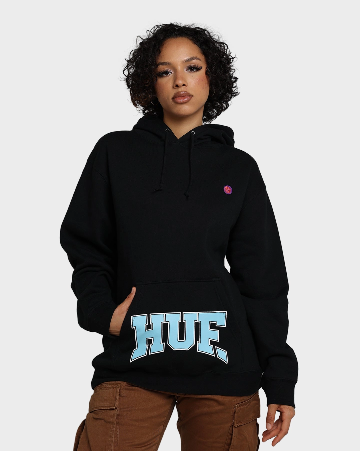 graduation HUF Draft Pick Pullover Hoodie Black