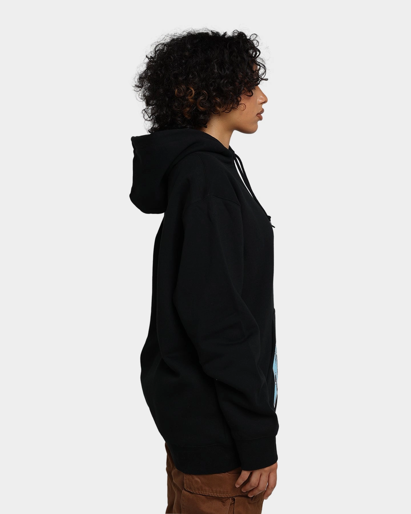 HUF Draft Pick Pullover Hoodie Black High - end suitable for winter sports