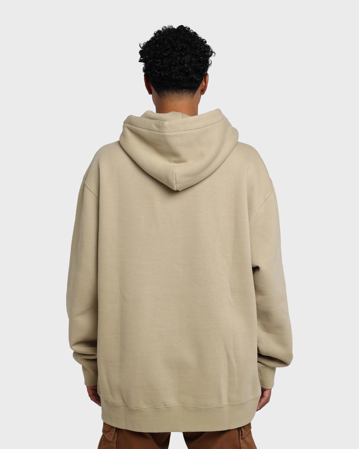 HUF Righteous Pullover Hoodie Tan Versatile Design
