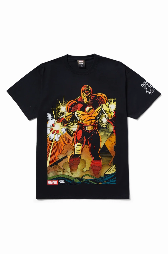 LightweightBlend HUF x Avengers I Am Iron Man SS Tee