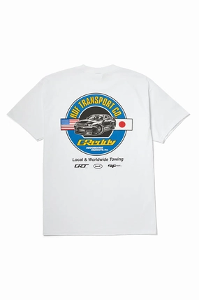 Relaxed fit style Lightweight Feel HUF x GReddy Transport Tee