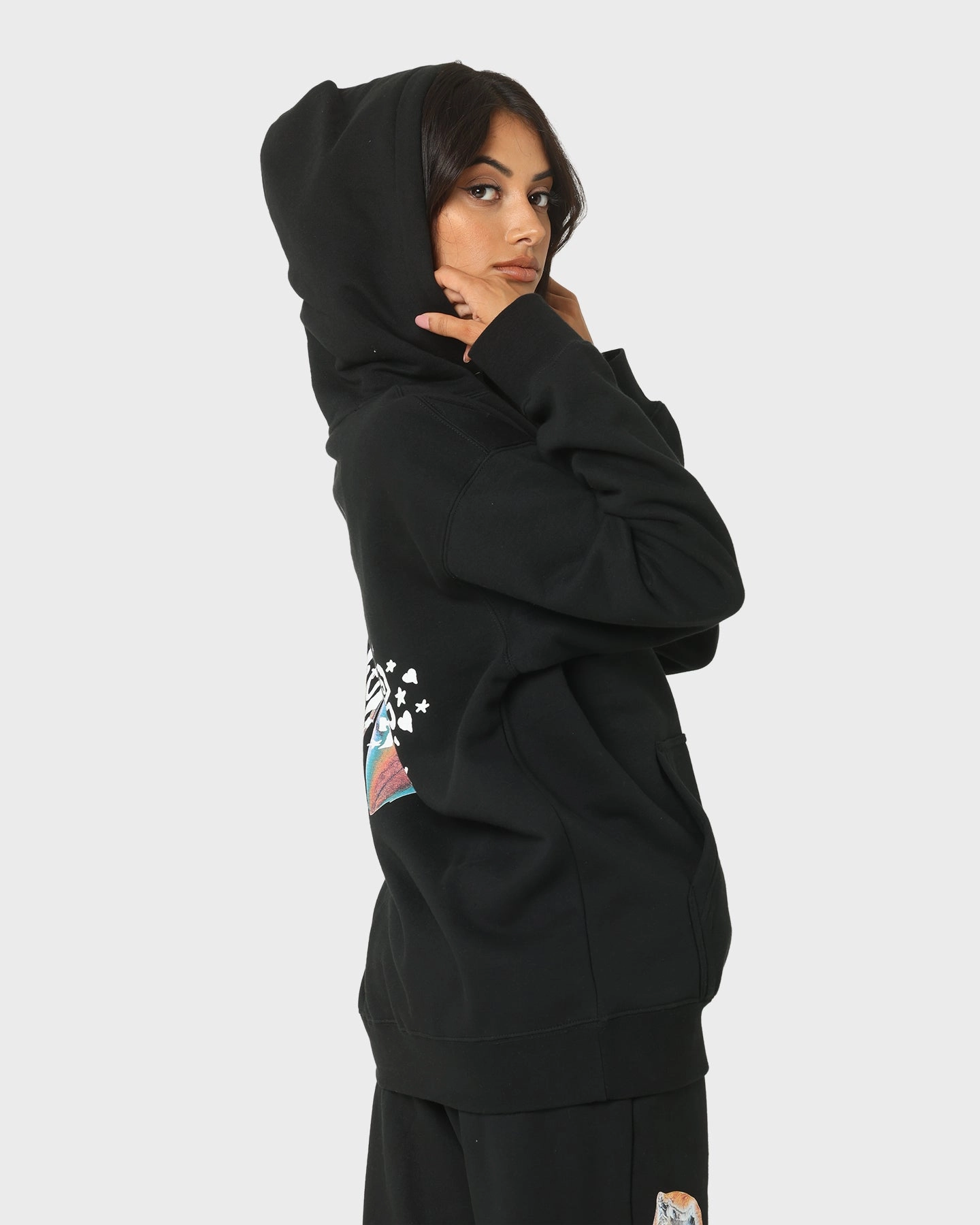 music concert HUF X Pleasures Beetle Pullover Hoodie Black