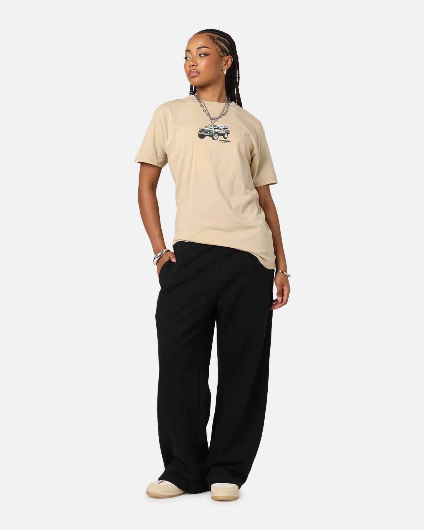 Huf X Toyota Rosetta T-Shirt Sand Quick Release Hem