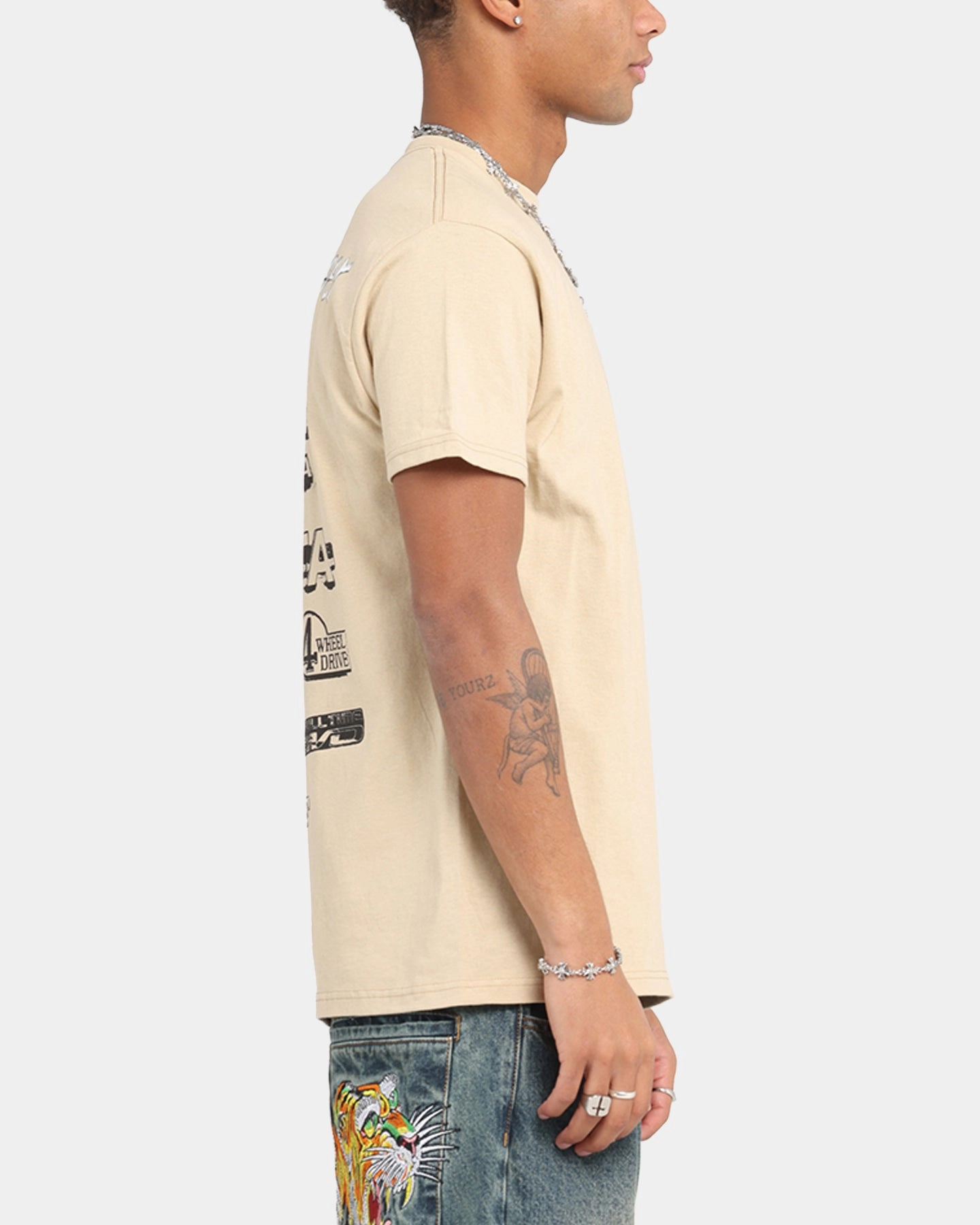 Huf X Toyota Rosetta T-Shirt Sand Multi Purpose Wear