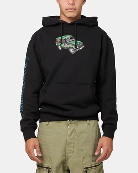 Congratulate Huf X Toyota Sahara Rally Pullover Hoodie Black