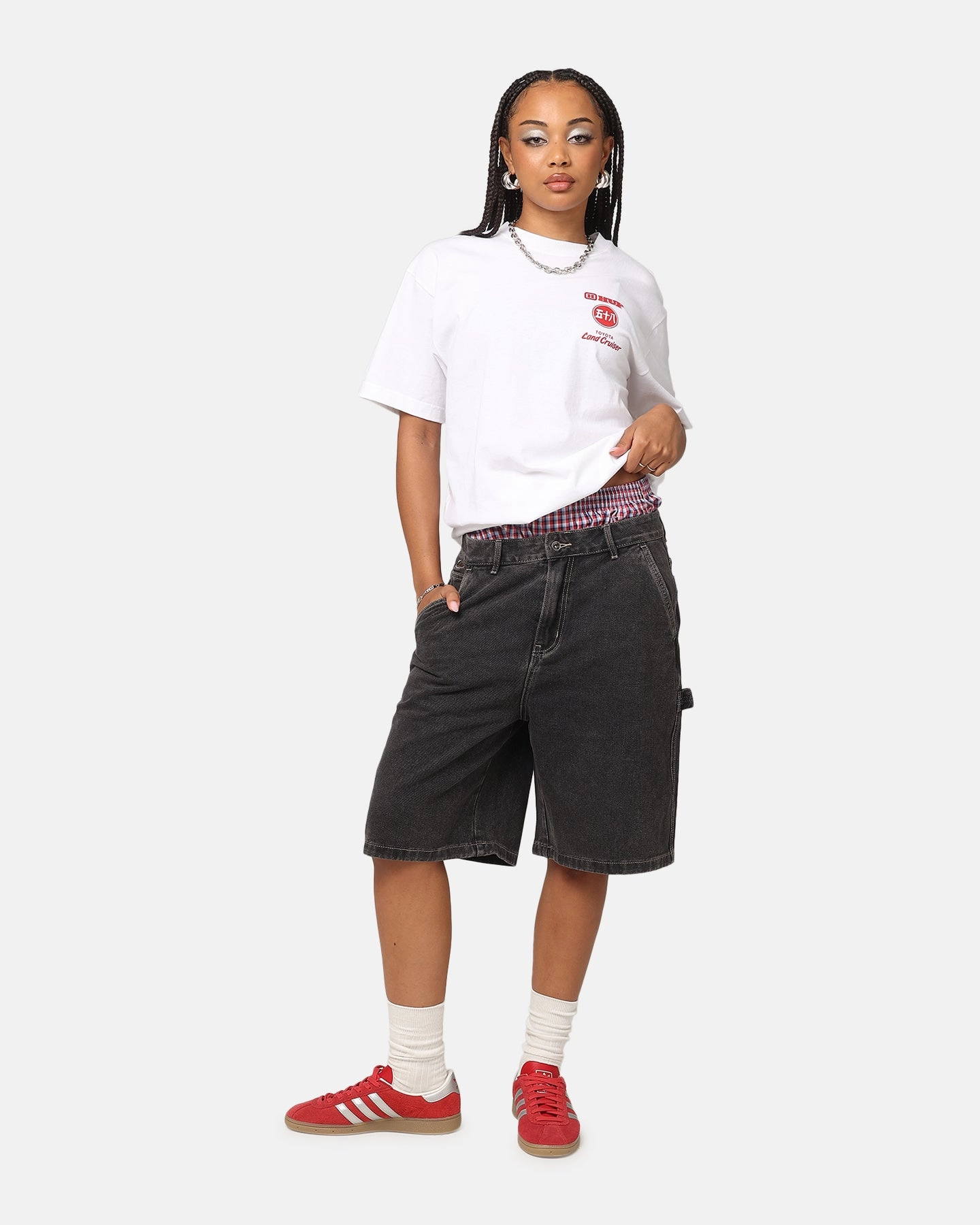 Huf X Toyota Timeline T-Shirt White Pre Shrunk Cotton Classic Trend Look
