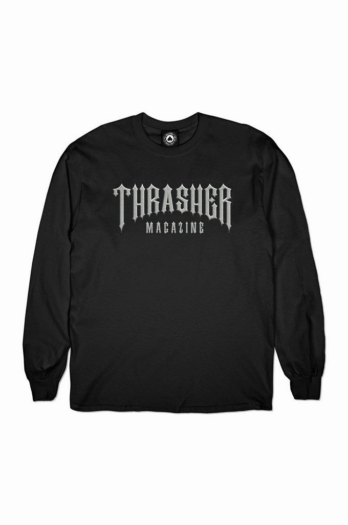 Thrasher Low Low Logo Long Sleeve Tee Moisture Control Fabric Affordable Fashion