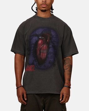 Hypland X Attack On Titan Hidden Titan T-Shirt Vintage Black Tagless Comfort