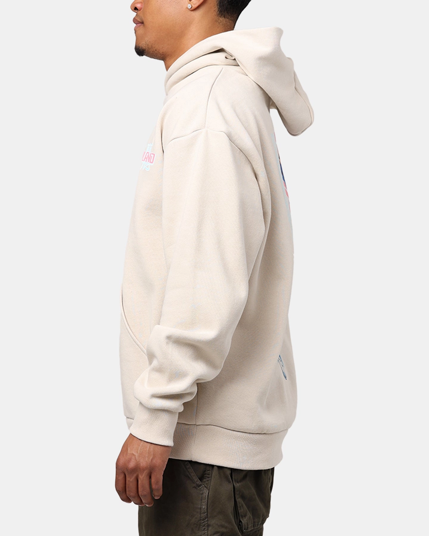 Hypland X Street Fighter Chun Li Hoodie Cream Plus Size