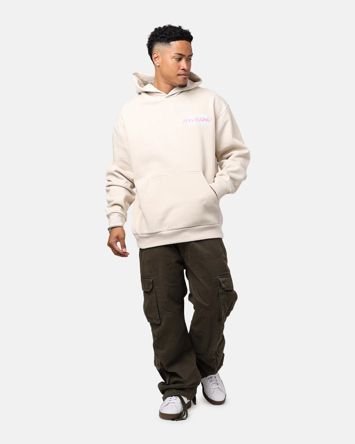 chefs QuickDryFabric Hypland X Street Fighter Chun Li Hoodie Cream