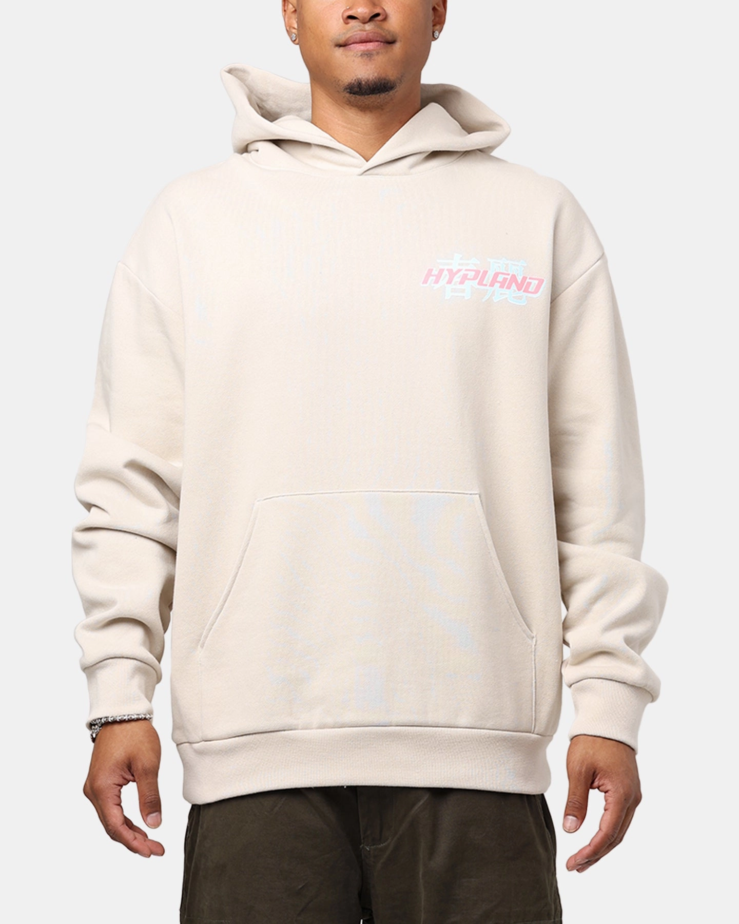 Hypland X Street Fighter Chun Li Hoodie Cream Storm Fit Stretch Panels
