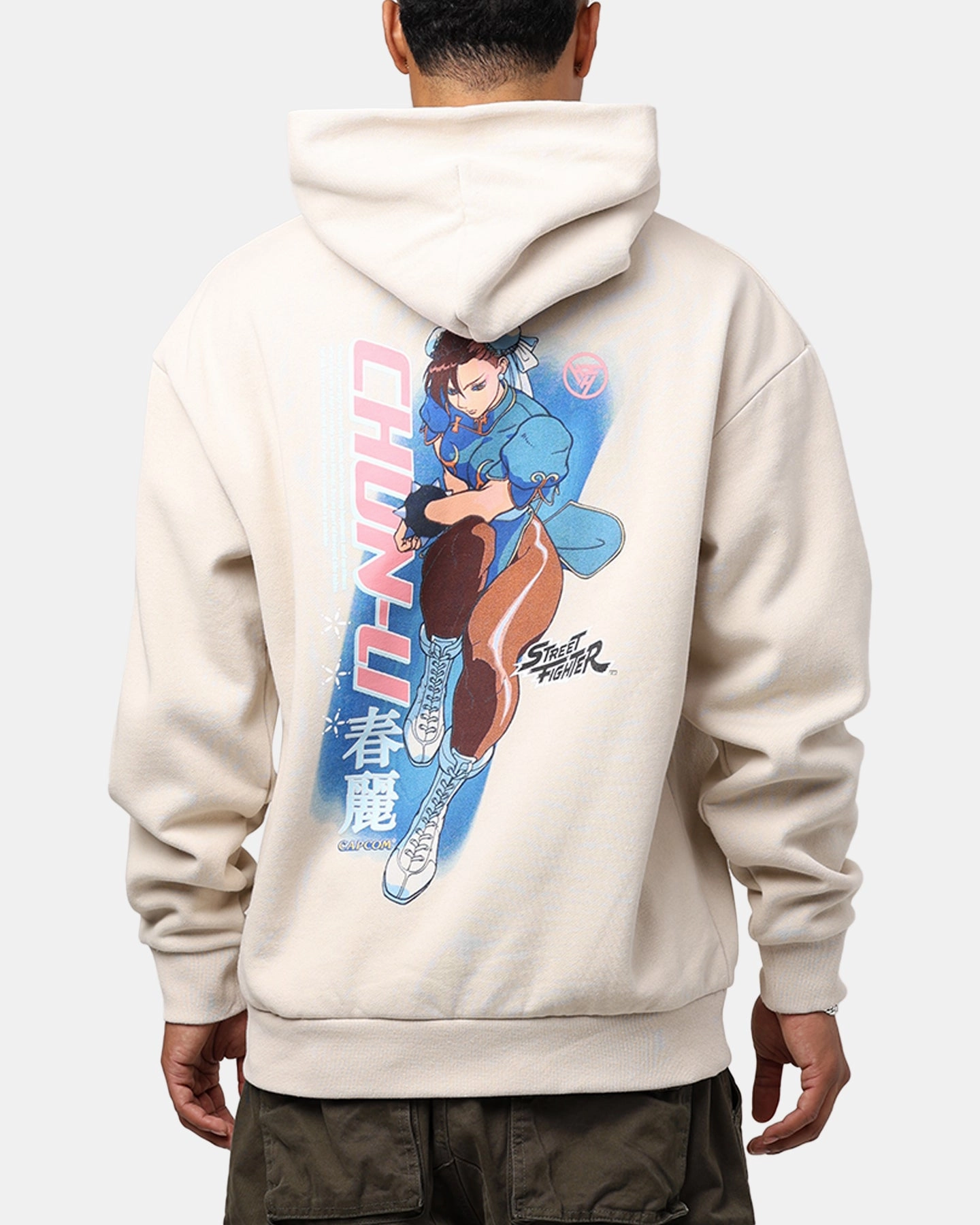 Hypland X Street Fighter Chun Li Hoodie Cream suitable for product launches variety