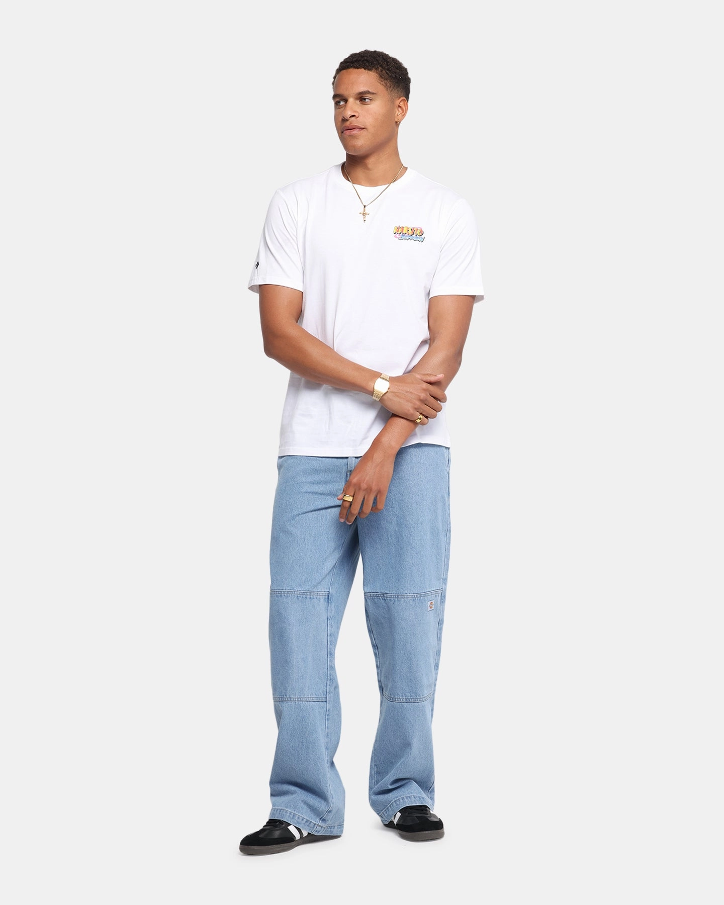 family gathering Converse x Naruto Graphic T-Shirt White