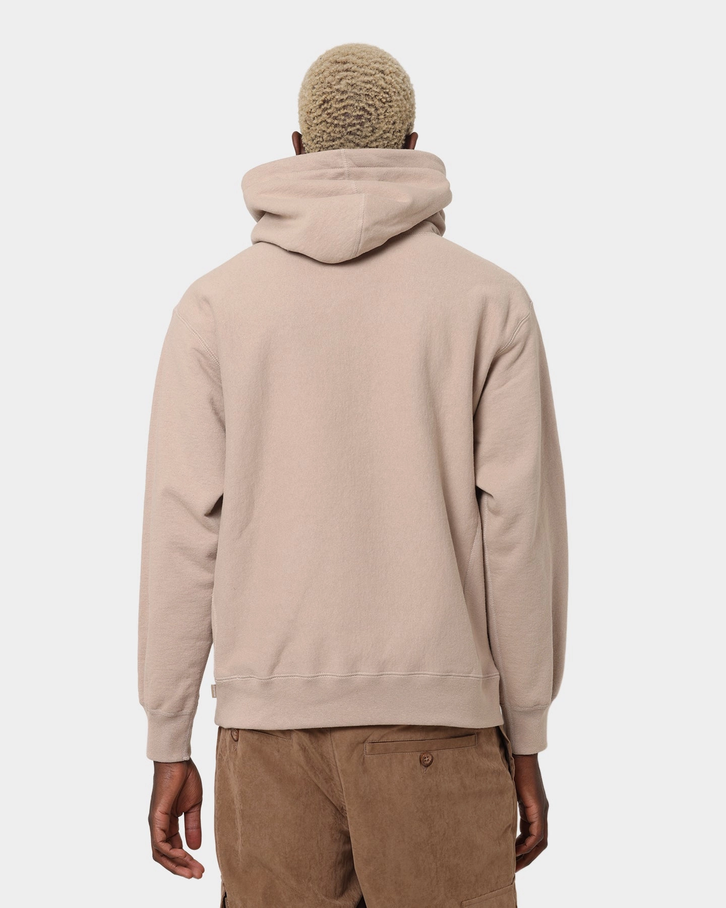 snowboarding Supreme Raised Handstyle Hoodie Brown