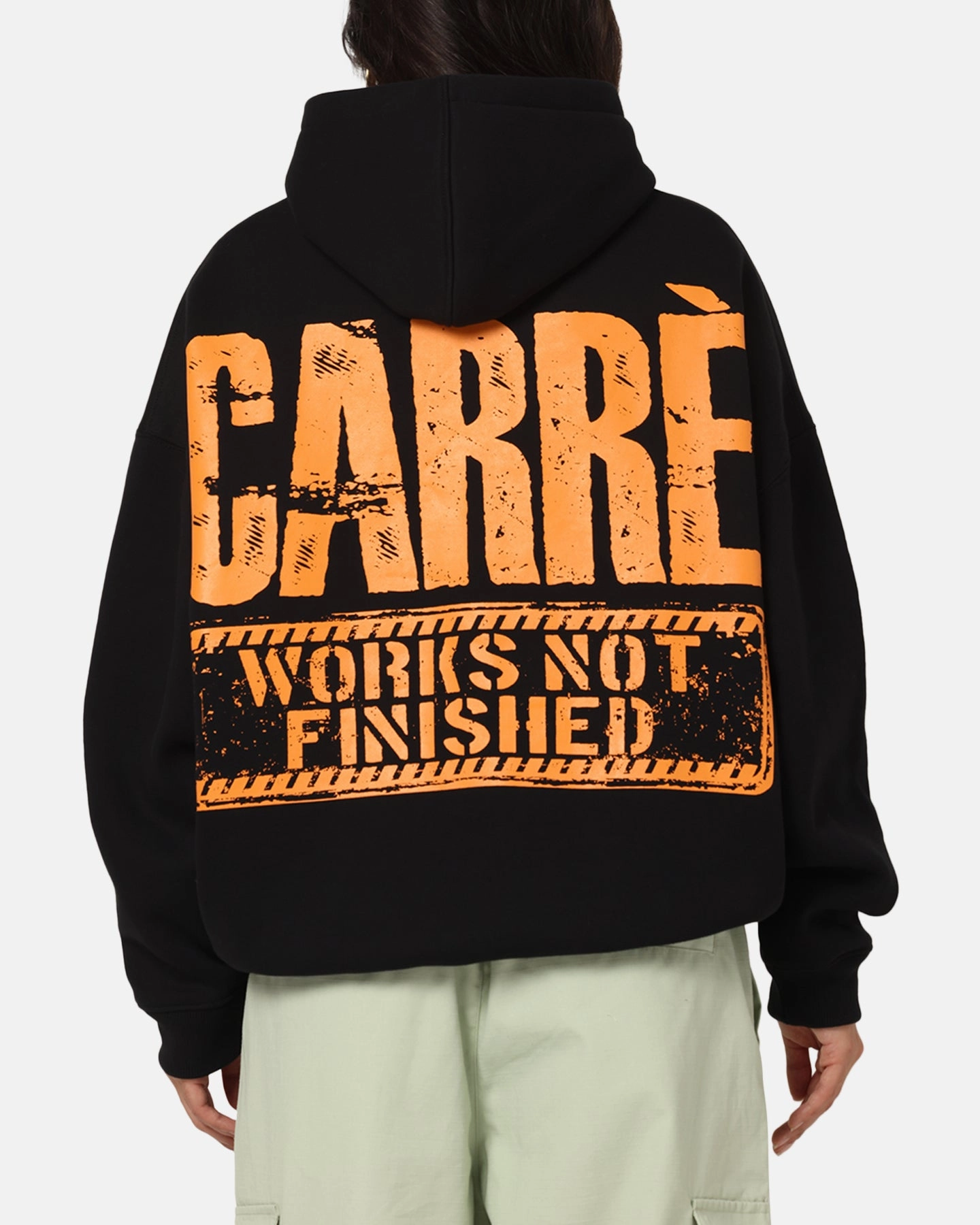 Core Look Temperature Regulating Fabric Carre Trenches Hoodie Black