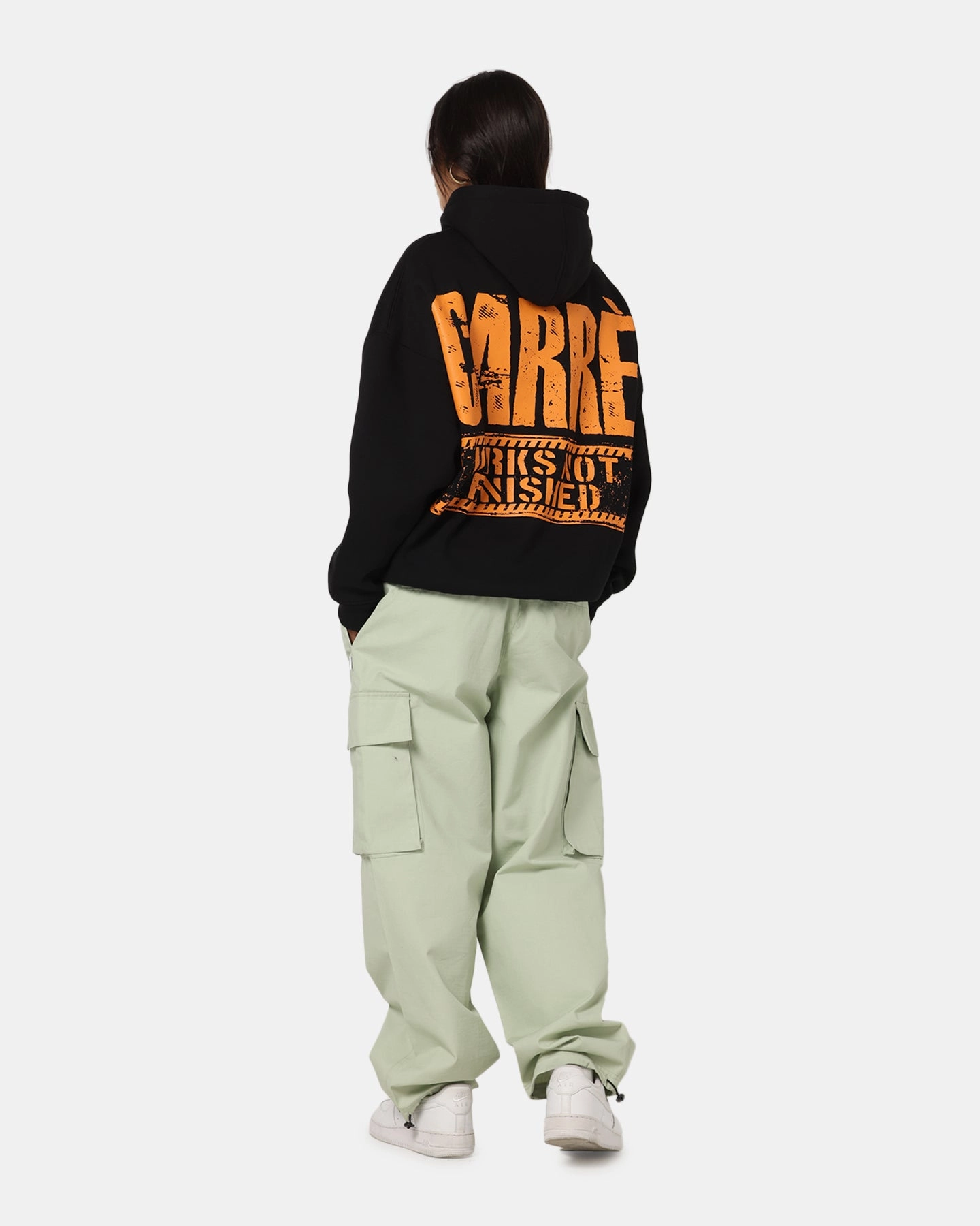 belt UV-protection Carre Trenches Hoodie Black
