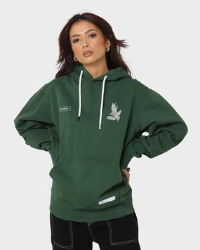 Reinforced Stitching Saint Morta Doves Vintage Hoodie Aged Forest
