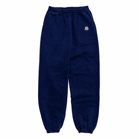 Sole Classics Micro Logo Sweatpants 'Navy' Effortless Look Reinforced Pockets