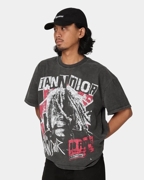 Iann Dior Iann Dior Vintage Heavyweight T-Shirt Black Wash Fashionable Piece