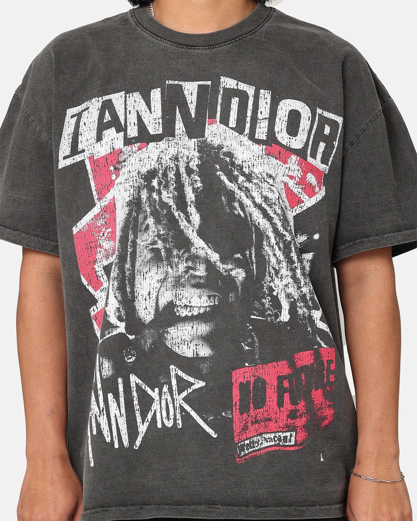 Classic Style Iann Dior Iann Dior Vintage Heavyweight T-Shirt Black Wash