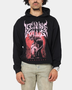 Ice Nine Kills Cat Tombstone Hoodie Black chemical storage Flex Fit Armholes
