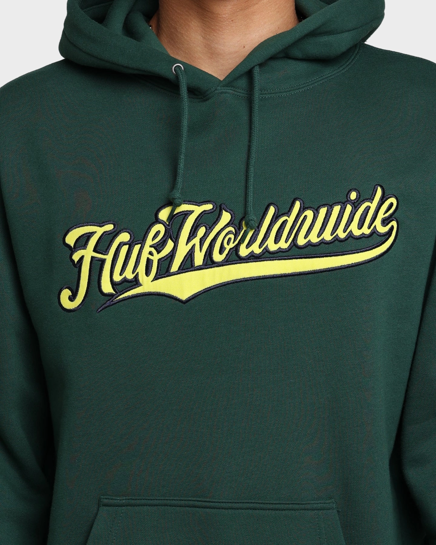 self - treat HUF Crackerjack Hoodie Forest Green