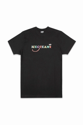 Icecream Candy Is Dandy SS Tee MultiPly Fabric Relaxing Day