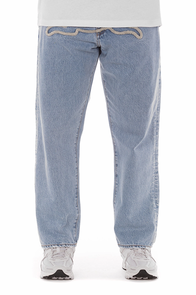 Icecream Cherry Jeans Adjustable Drawcord High Durability Thread