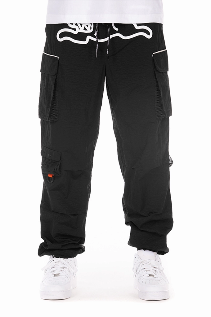 Icecream Coffee Nylon Cargo Pants Soft Touch