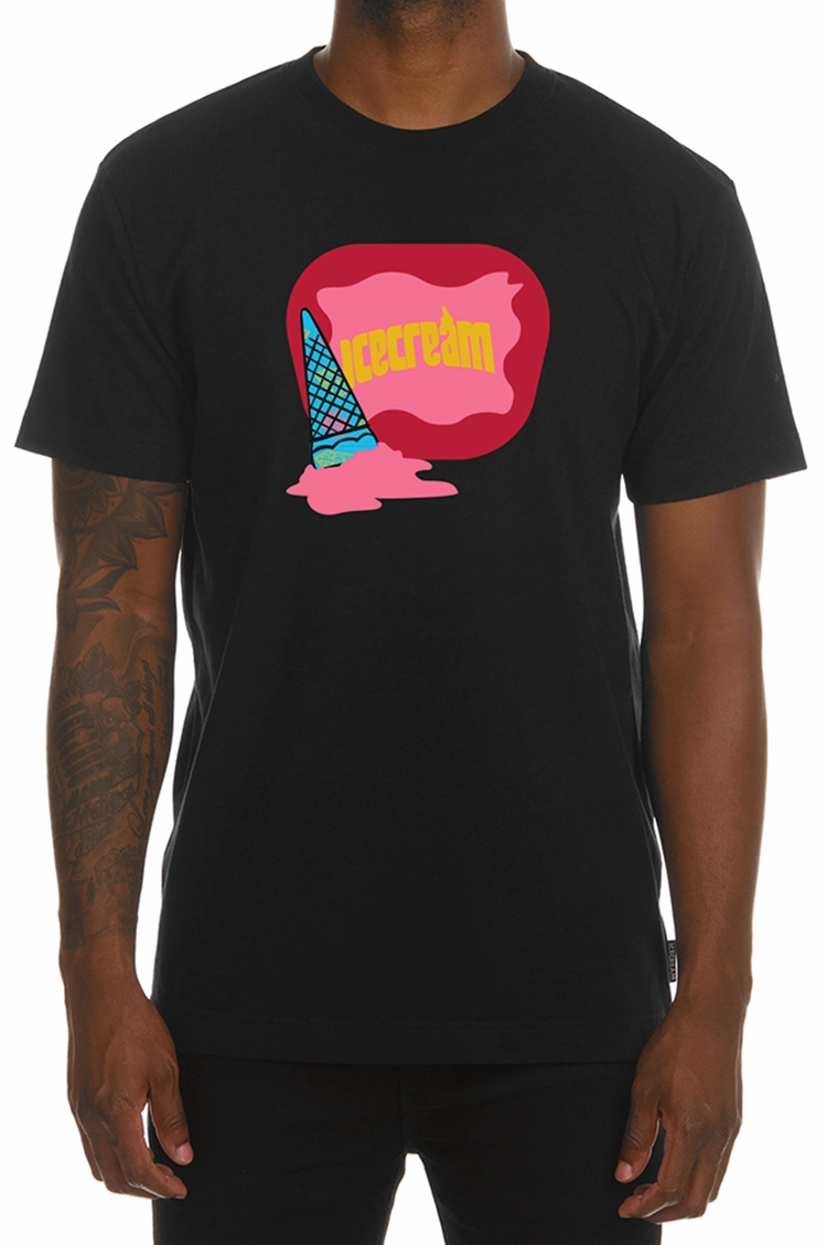 Seamless Edging Breathable mesh Icecream Cone Classic SS Tee