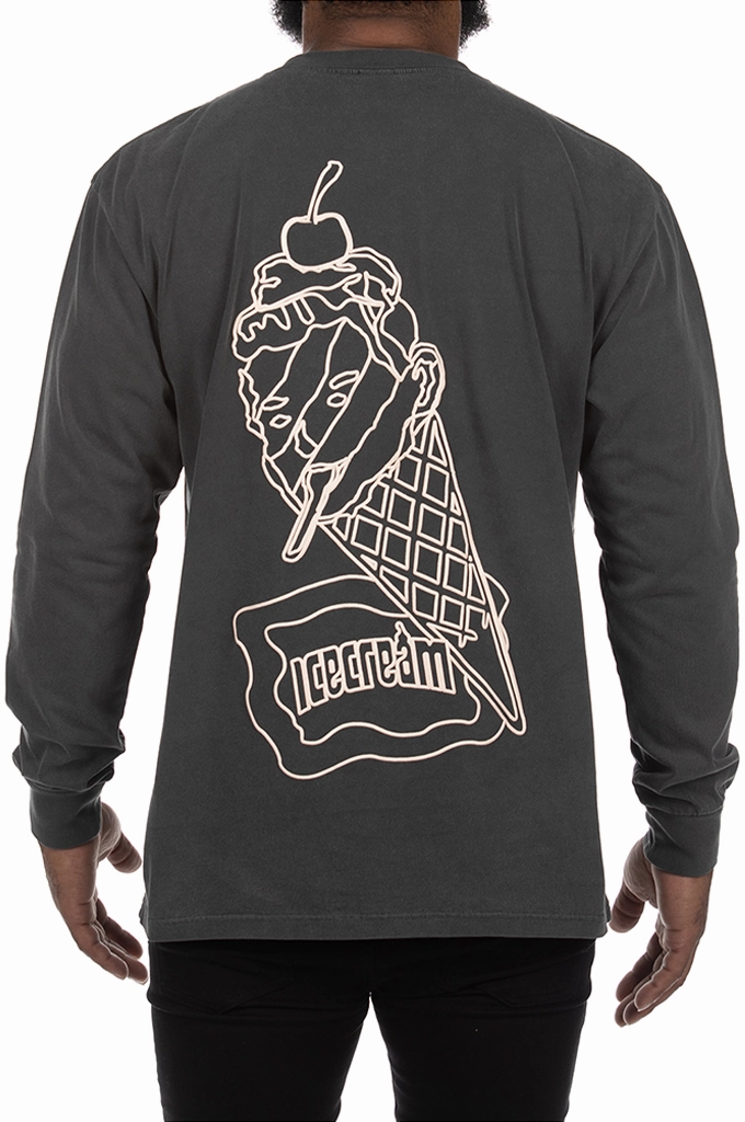 Regular fit normality Icecream Dough Long Sleeve Tee