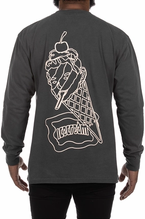 Icecream Dough Long Sleeve Tee Timeless Must-Have Soft Touch Texture