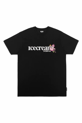 Relaxed and Comfy Relaxing Fit Icecream Genie SS Tee