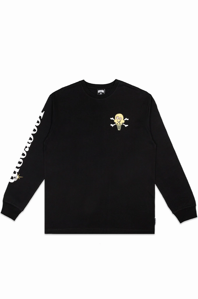 Unisex style Icecream Henry Long Sleeve Knit Tee