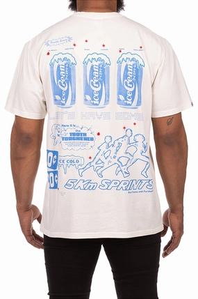 Eco Certified Fiber Icecream Icecream Sprints Oversized SS Tee